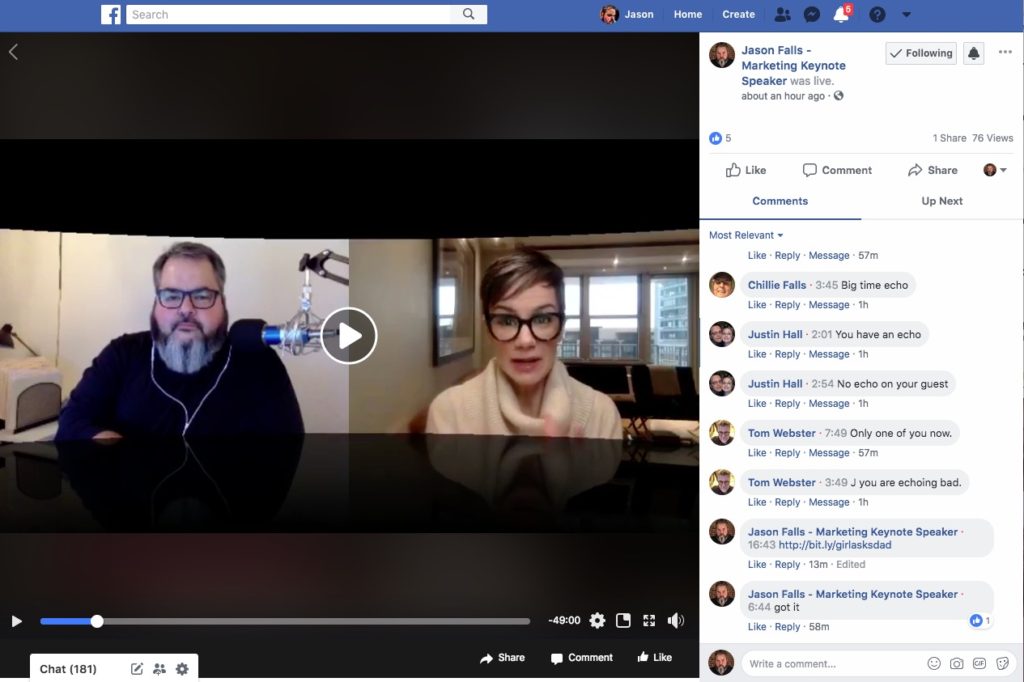 Jason Falls interviews Tamsen Webster