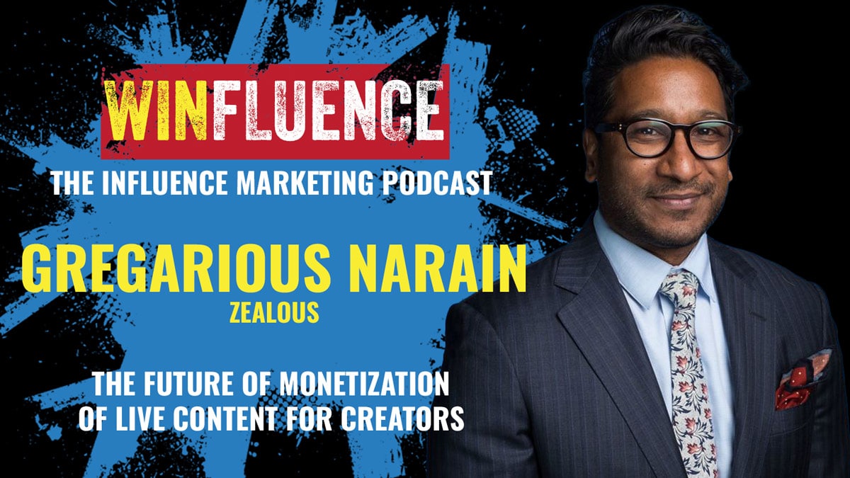Gregarious Narain on Winfluence