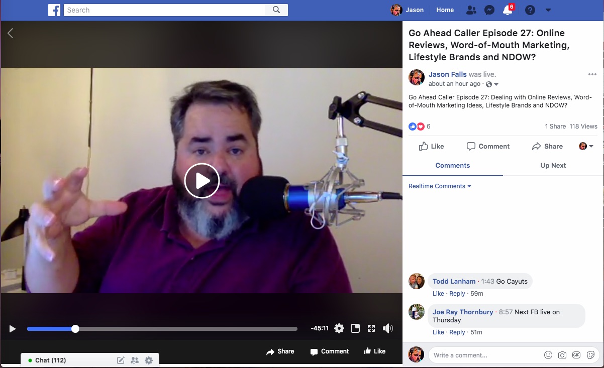Online Reviews with Keynote Speaker Jason Falls