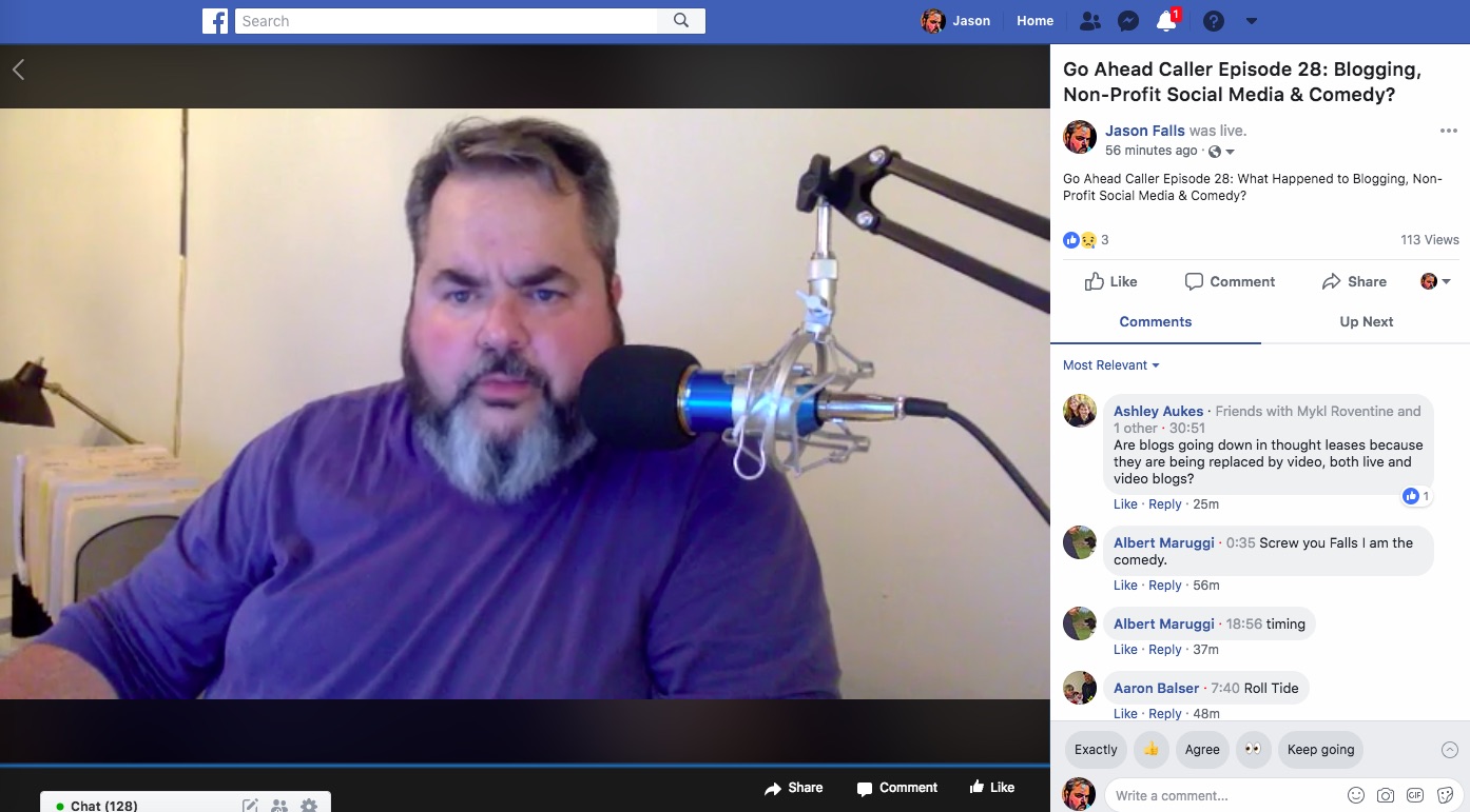 Jason Falls on Blogging