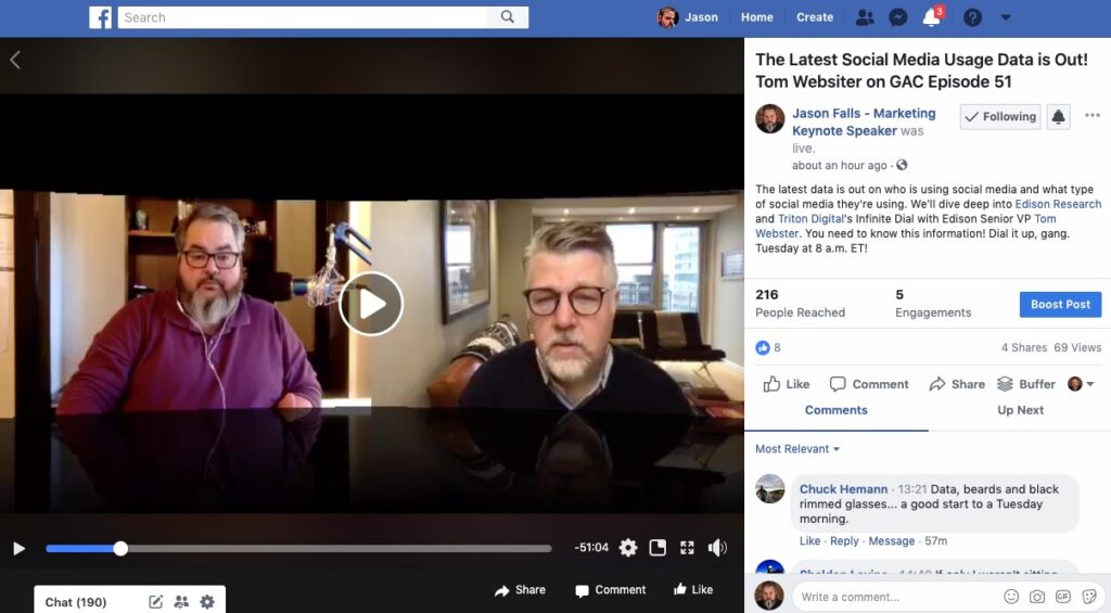 Social Media Usage Discussion