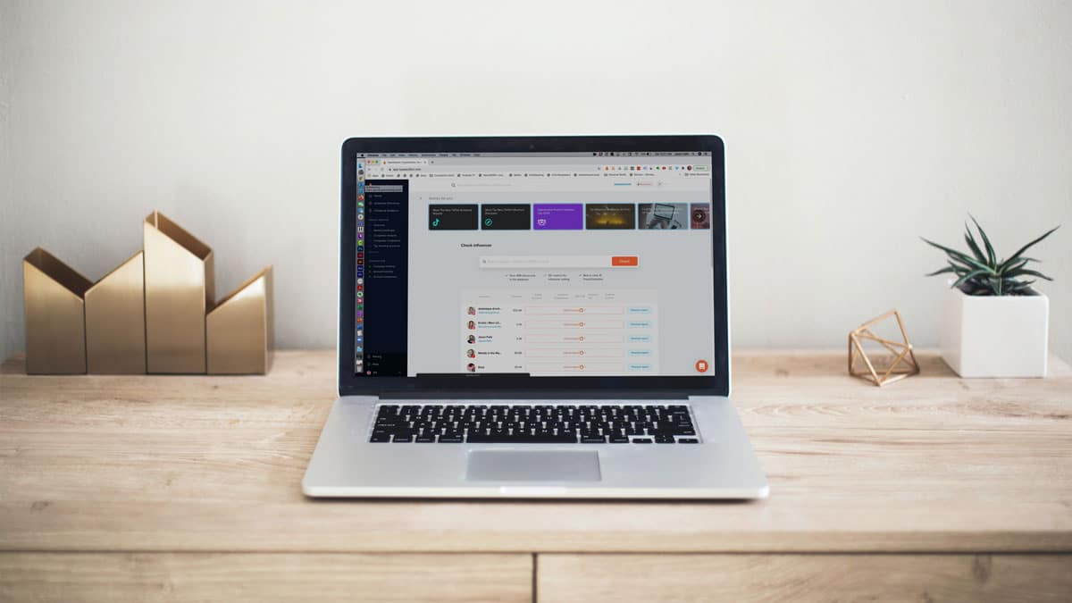 HypeAuditor on a Laptop