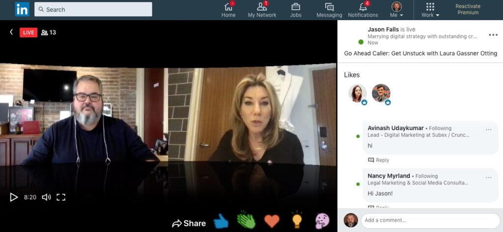 Laura Gassner Otting talks with Jason Falls about Limitless