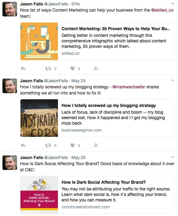 easy content curation