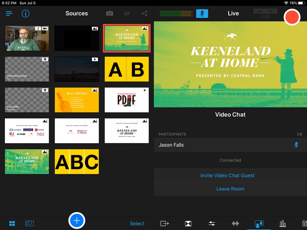 Switcher Studio Director Panel