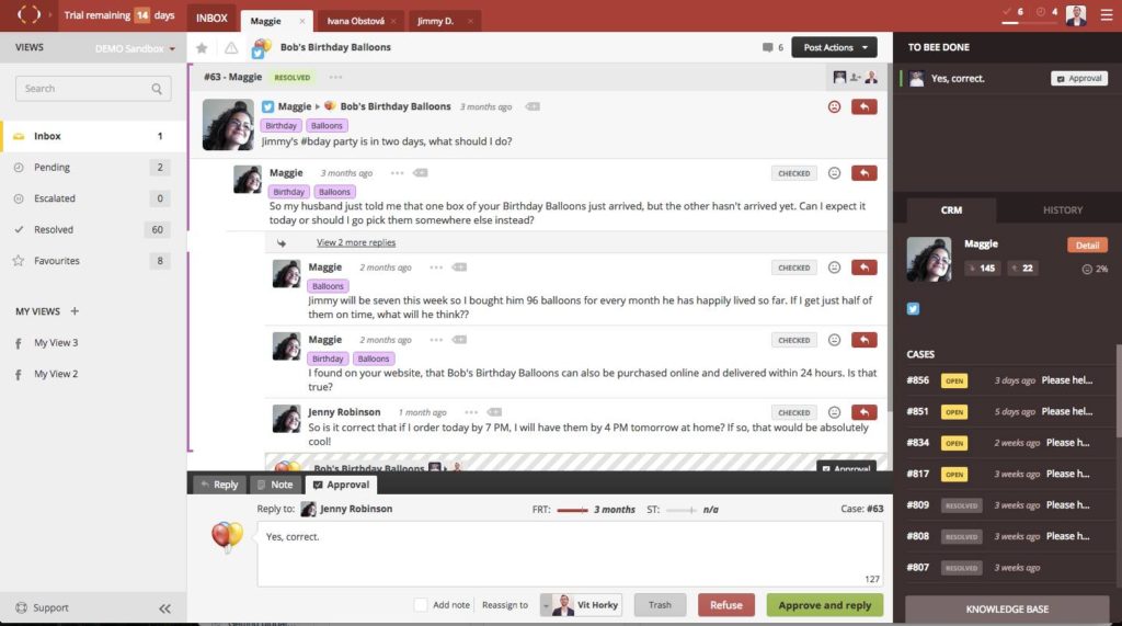 Brand Embassy's Dashboard