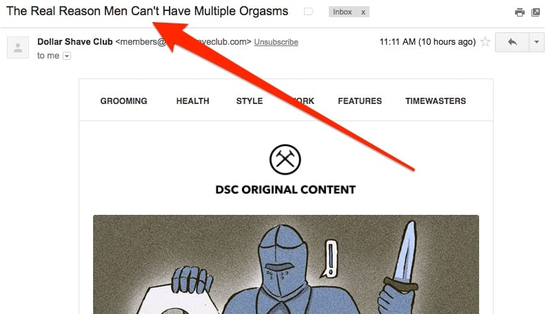 Content Marketing Case Study - Dollar Shave Club