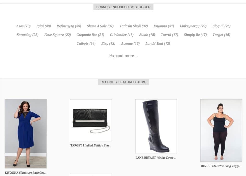 Emily Ho Sandford's influencer data on TheShelf